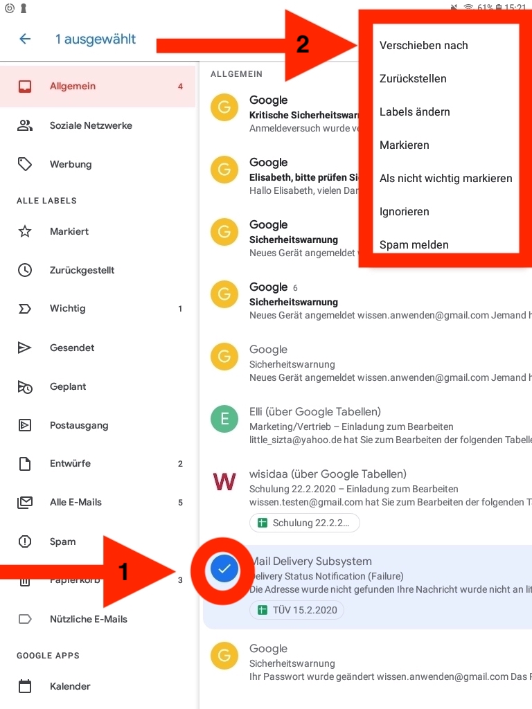 Gmail Neuen Ordner Bzw Neues Label Hinzufugen Wisidaa